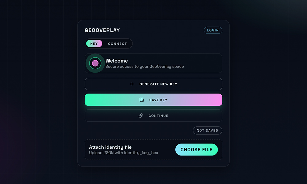 GeoOverlay Dashboard